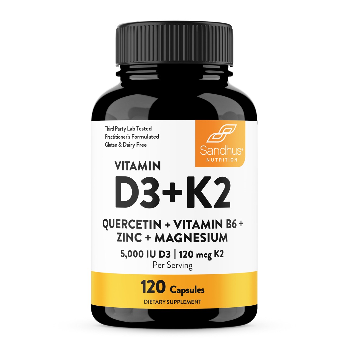 Sandhu's Vitamin D3+K2 Capsules